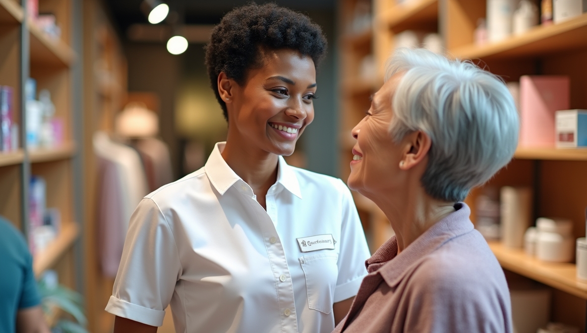 Shopping assistance products showcase